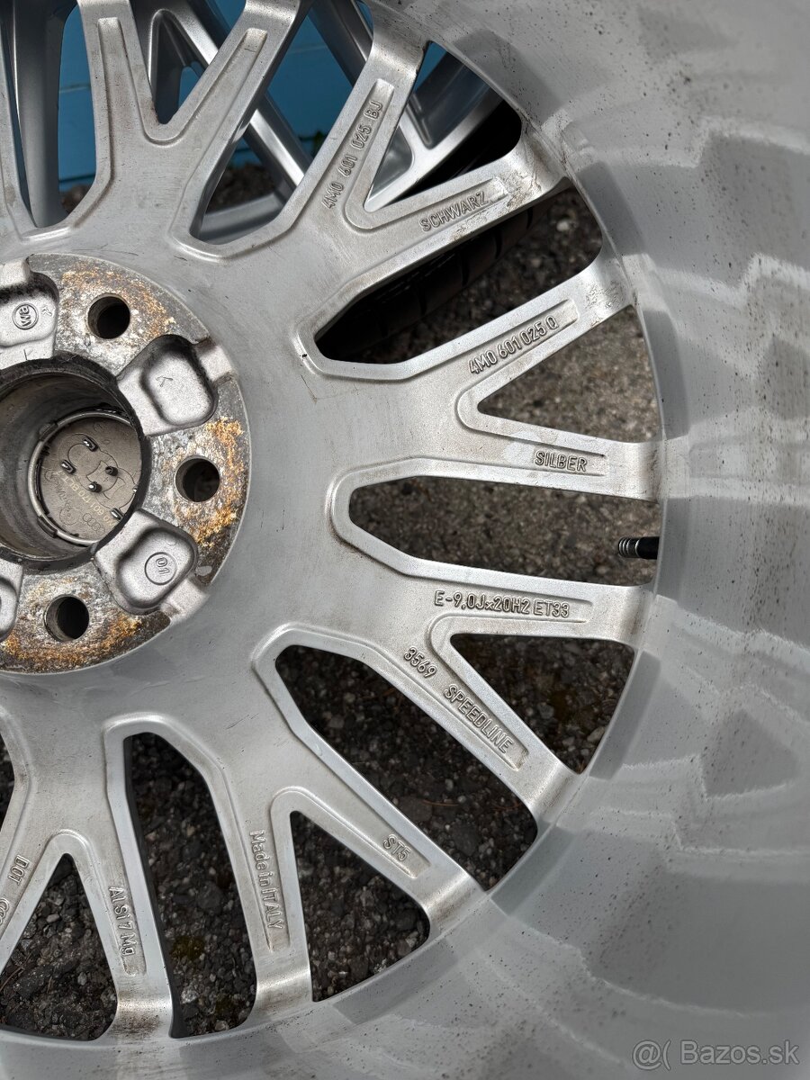 Predám Originál Sadu Audi R20 - 7