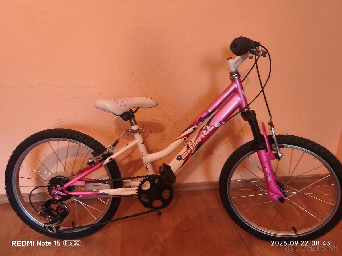Dievčenský bicykel 20 ružový - 7