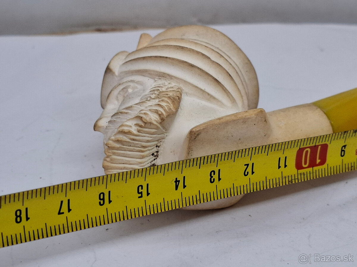 Predám starú pipu penovku hlava muža 32 € - 7