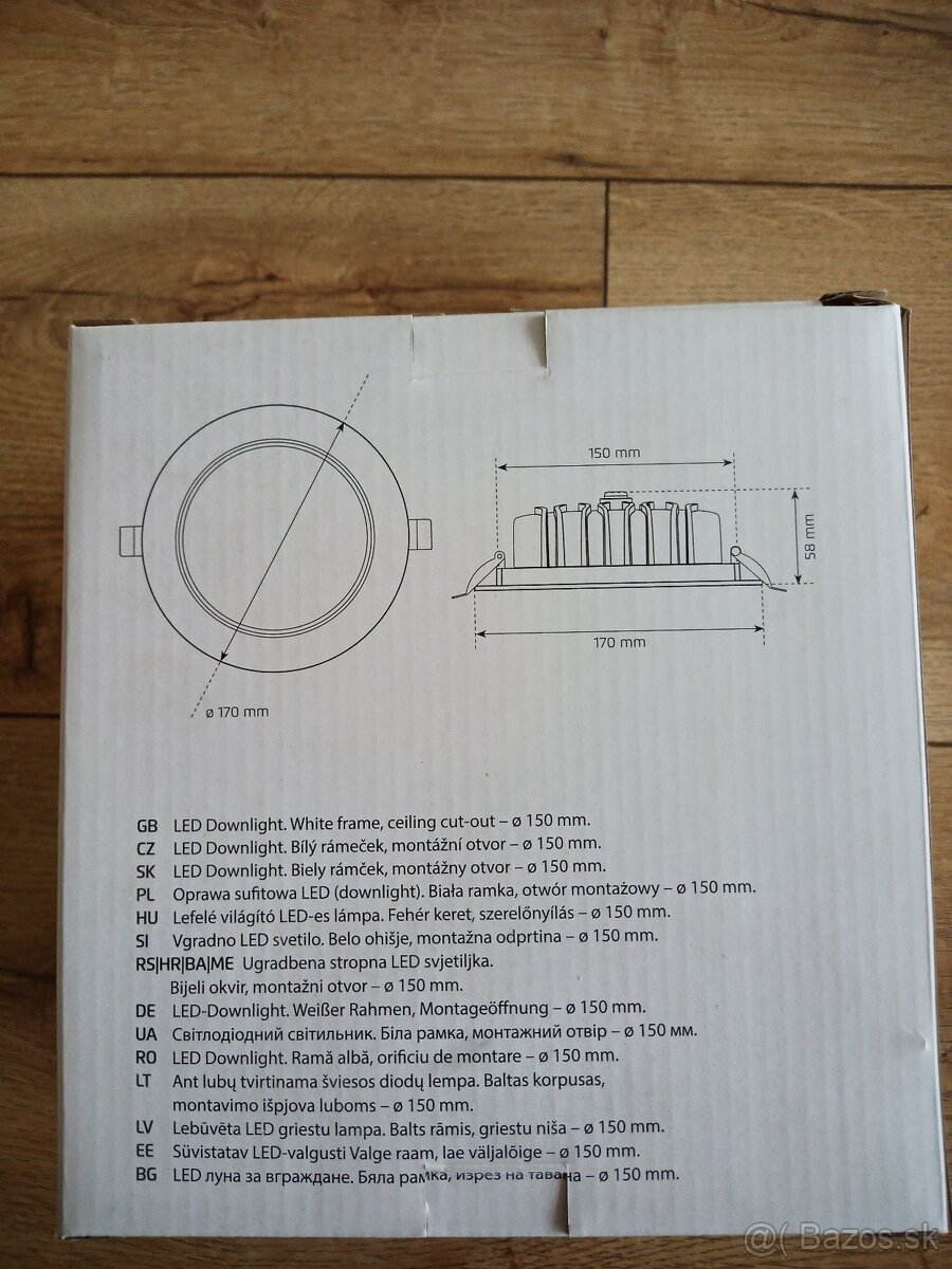 LED downlight PROFI PLUS 16W 4500K (EMOS) - 7