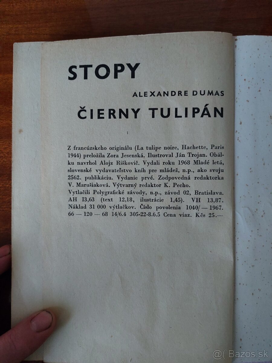 Čierny Tulipán - Alexandre Dumas - 7