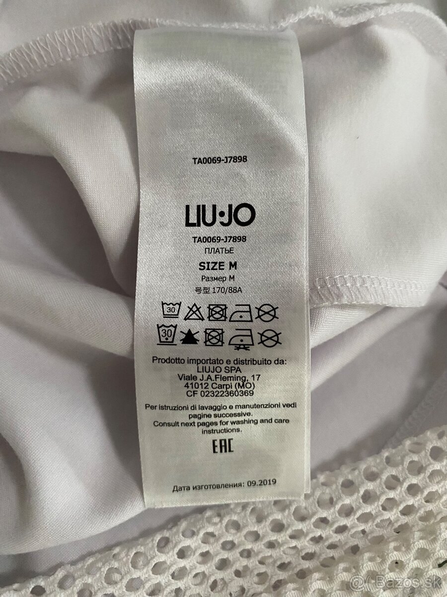 Biele šaty Liu Jo - veľ. M - 7
