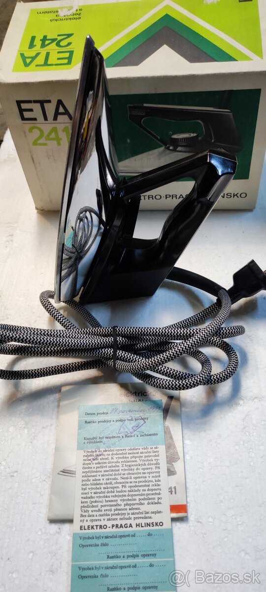 Retro žehlička -počitadlo - 7