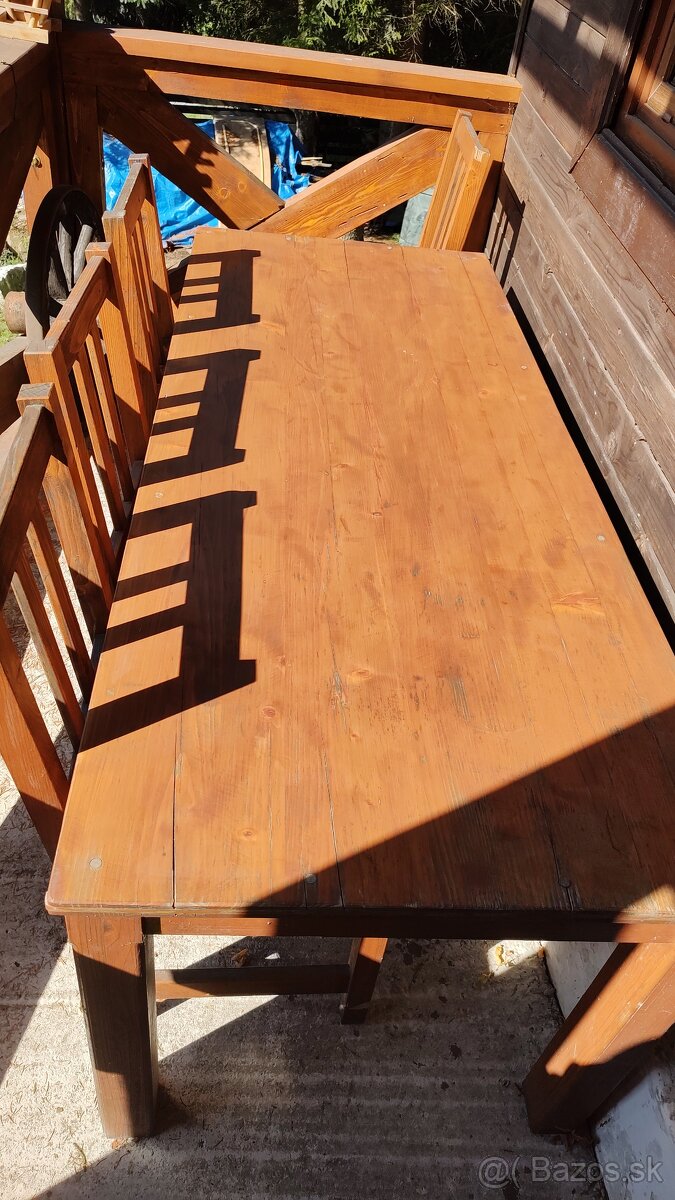 Stôl + stoličky - 7