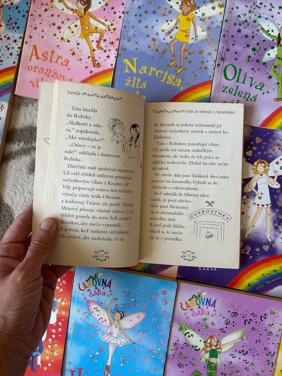 Knihy o vílach Čarovná dúha - 7