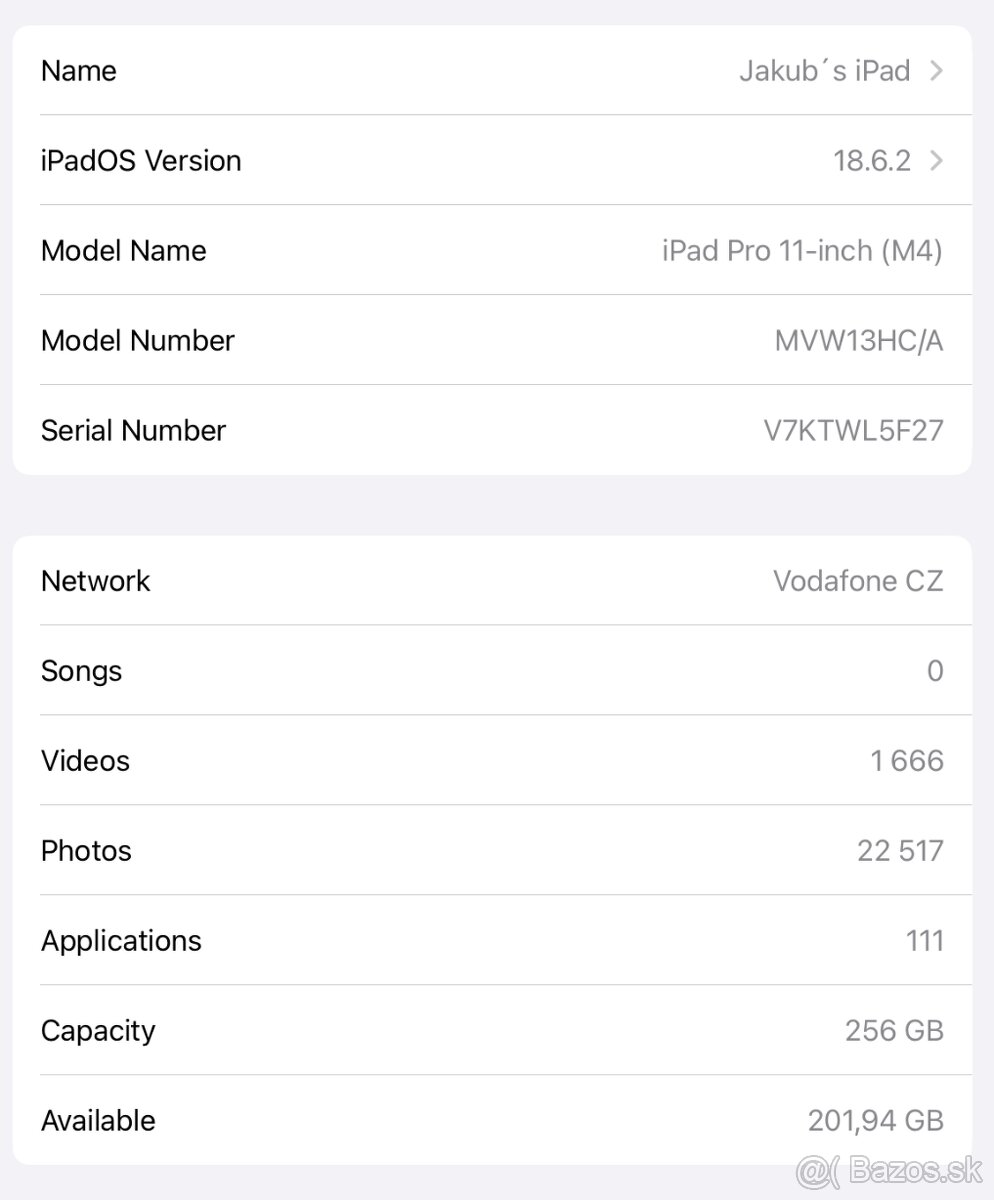 Apple iPad Pro M4 11" 256GB Cellular - 7