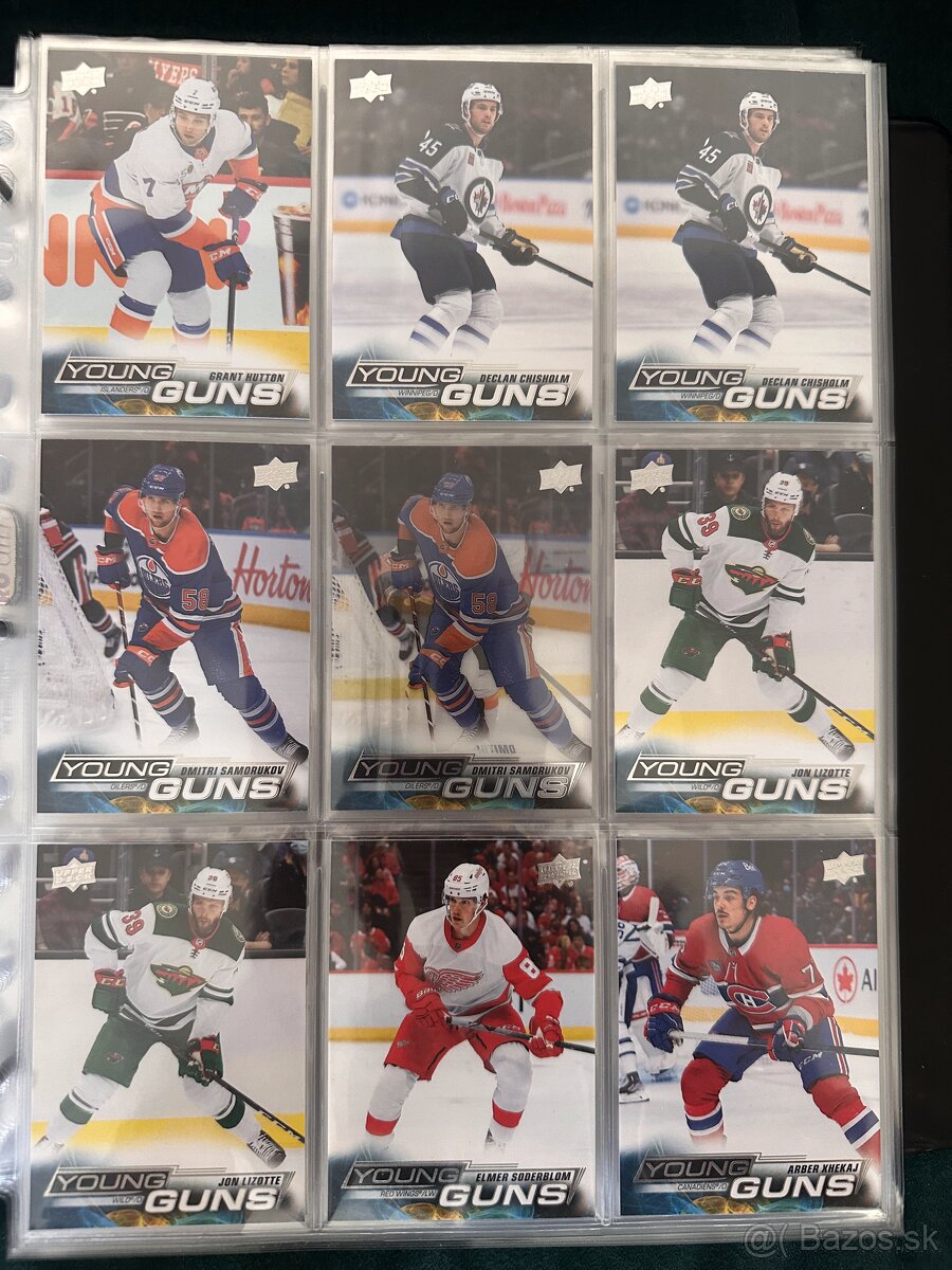 Hokejové kartičky 1 - 7