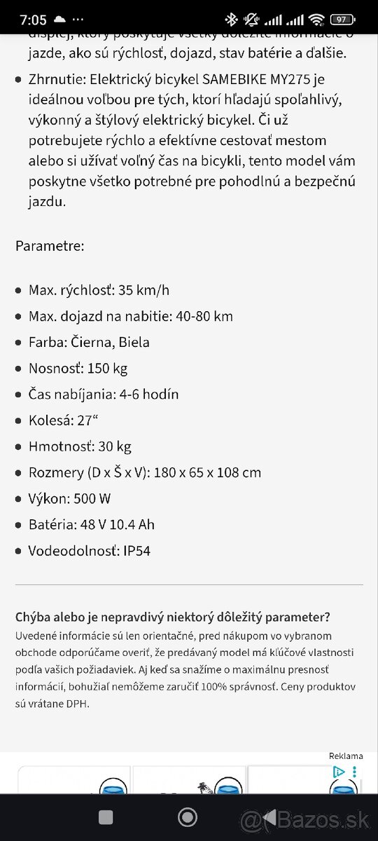Top ponuka Elektobicykel - 7