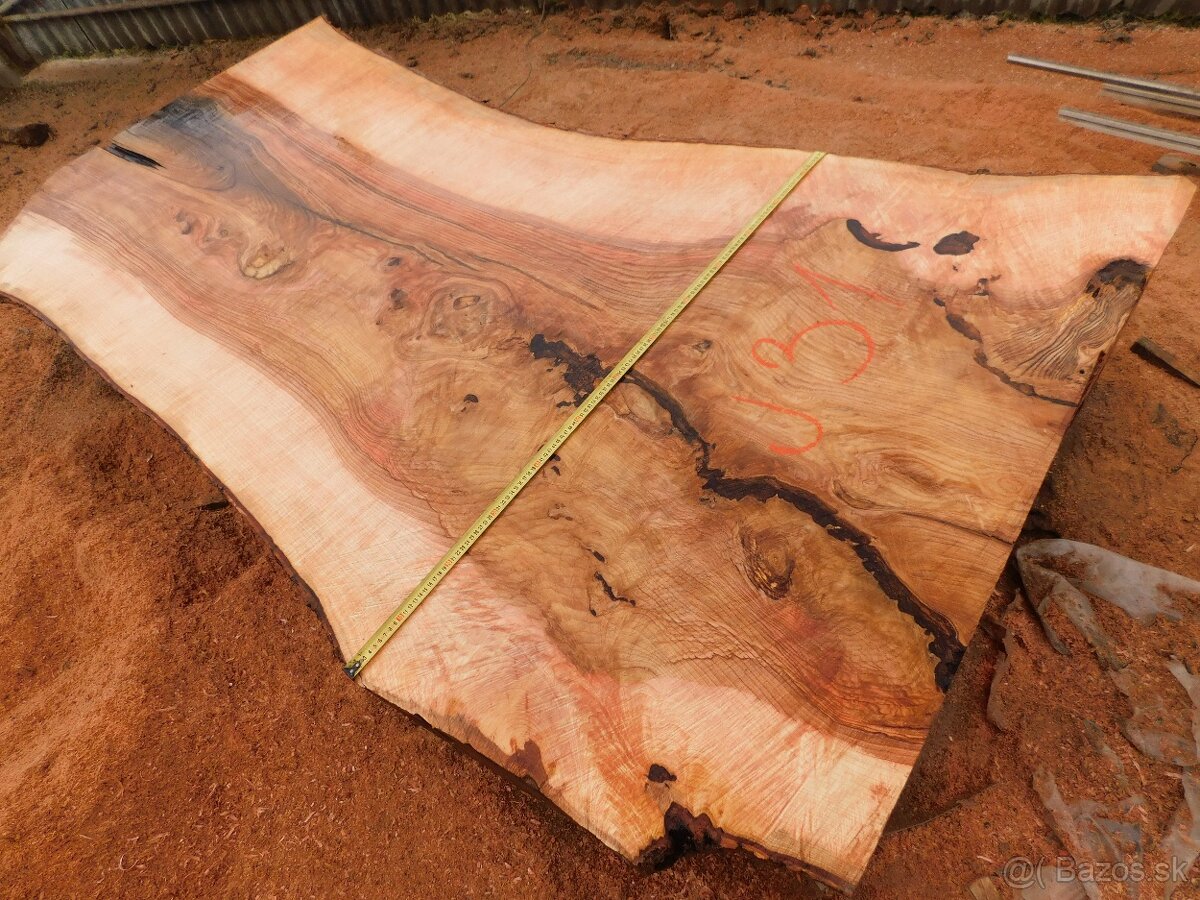 Atypické a nadrozmerné fošne a koláče, orechové drevo - 7
