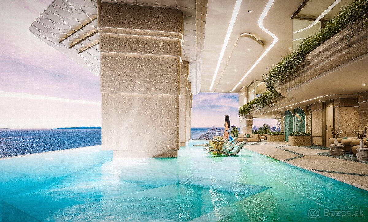 Sea Spire Jomtien: ikonické aprtmány v prvej línii pláže - 7