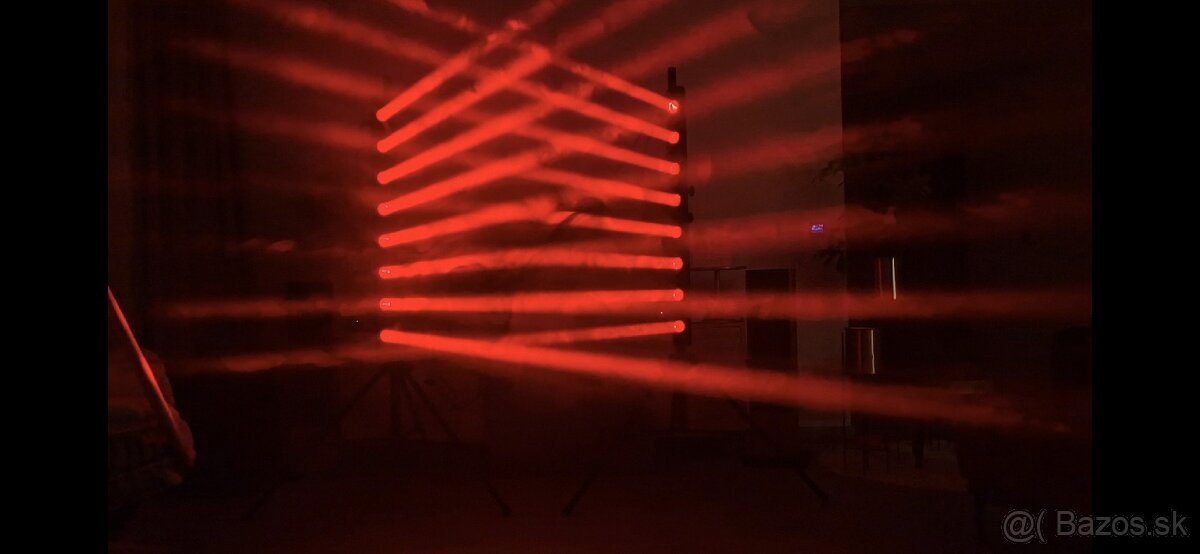Predám moving led bar 8x10W RGBW - 7
