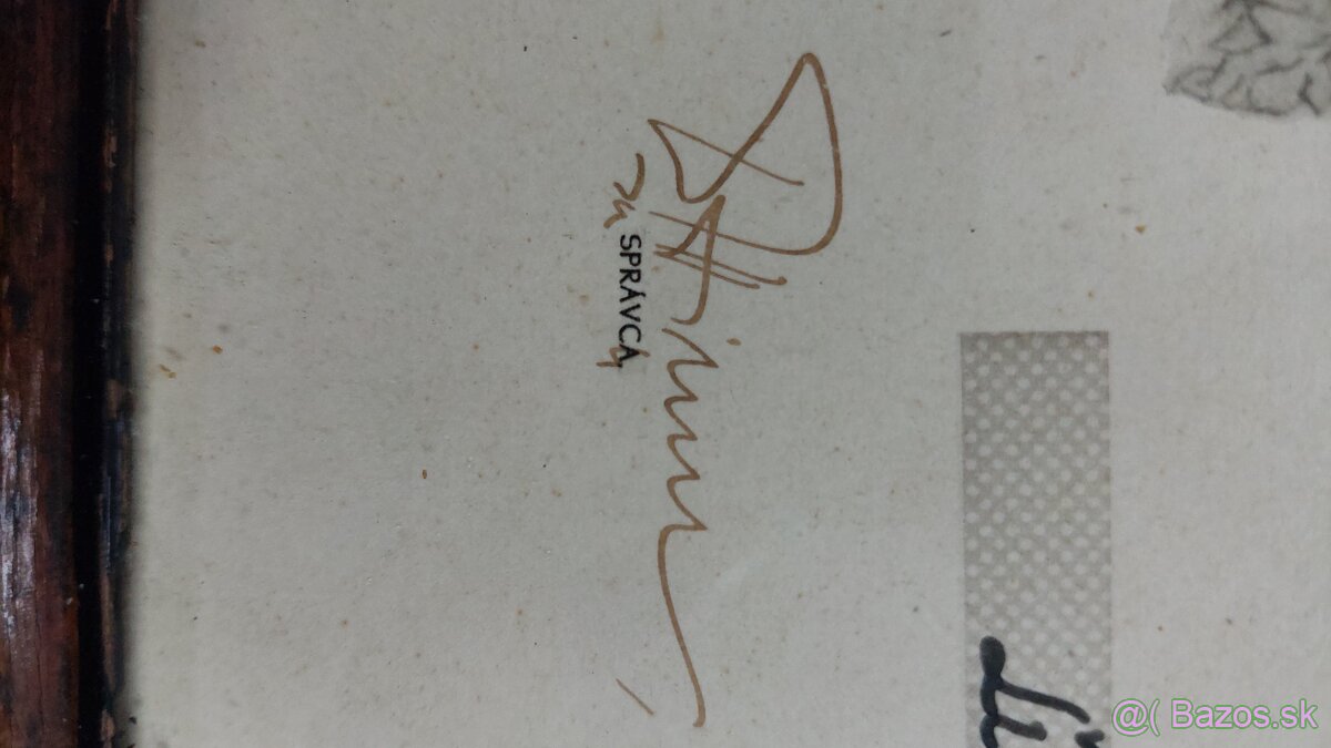 MARTIN BENKA-MATICA SLIVENSKA LITOGRAFIA ČLENSKÝ DIPLOM - 7