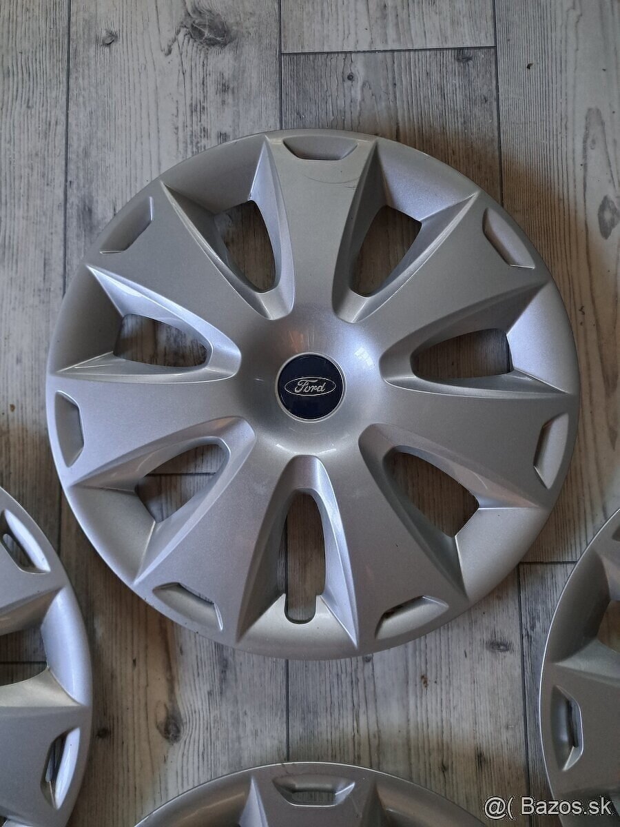 Kryty kolies, puklice FORD R16 veľmi zachovalý stav - 7