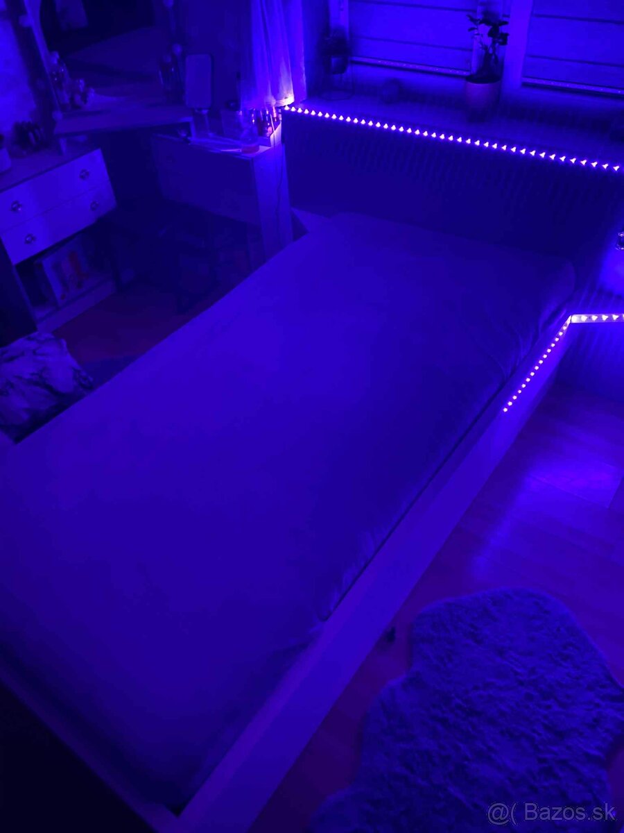 Posteľ 120/200 pre študentov ,masív - 7