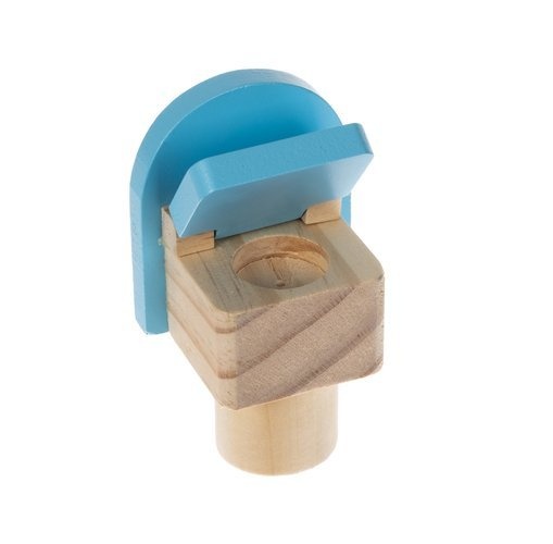 Veľký drevený domček so zariadením a led osvetlením - 7