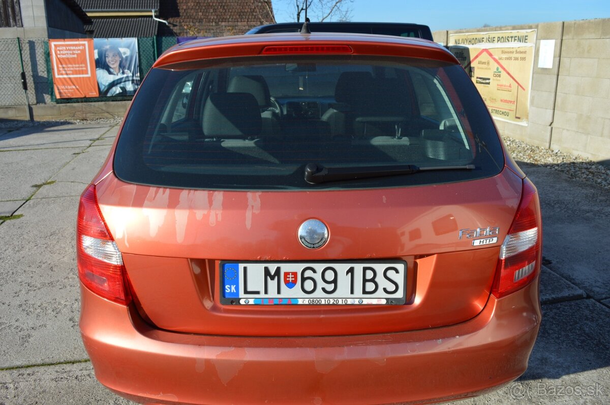 ŠKODA FABIA COMBI 1,2HTP 44kW 12/2009 Slovenské - 7