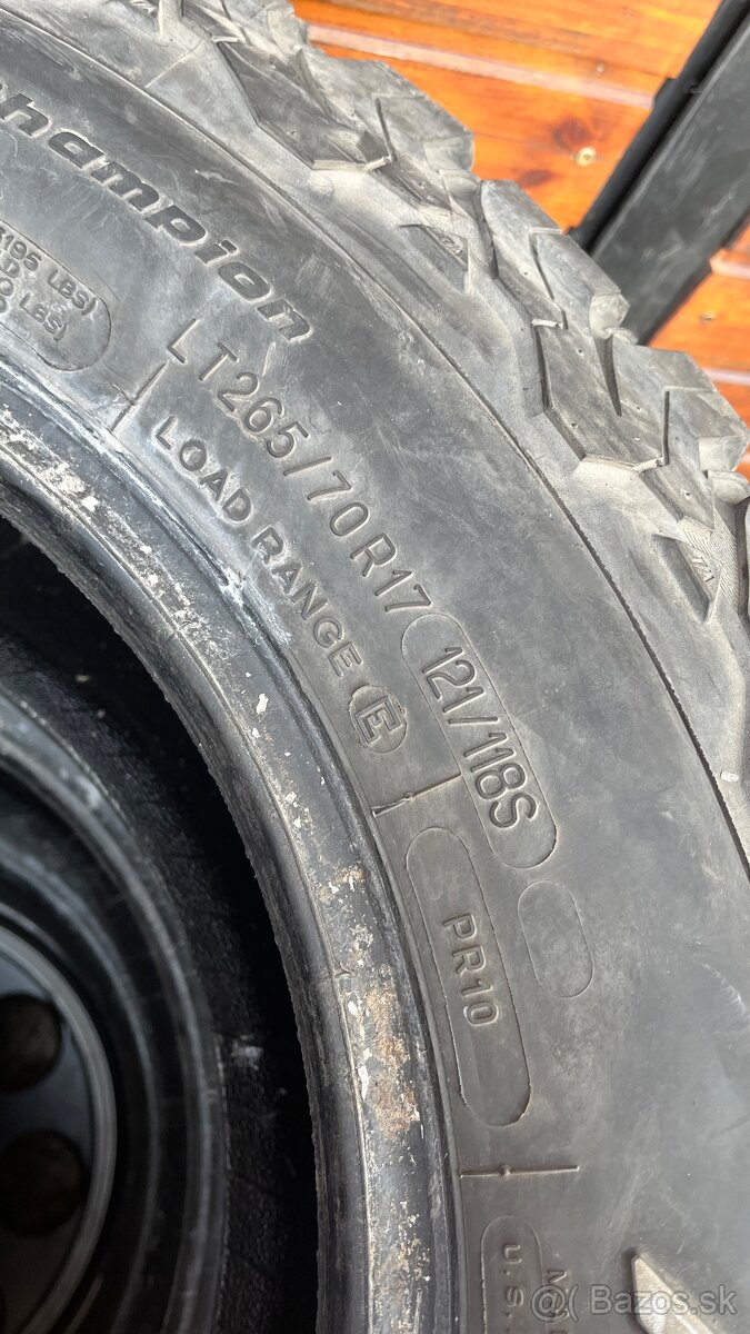 Pneu BF Goodrich 265/70 r17 - 7