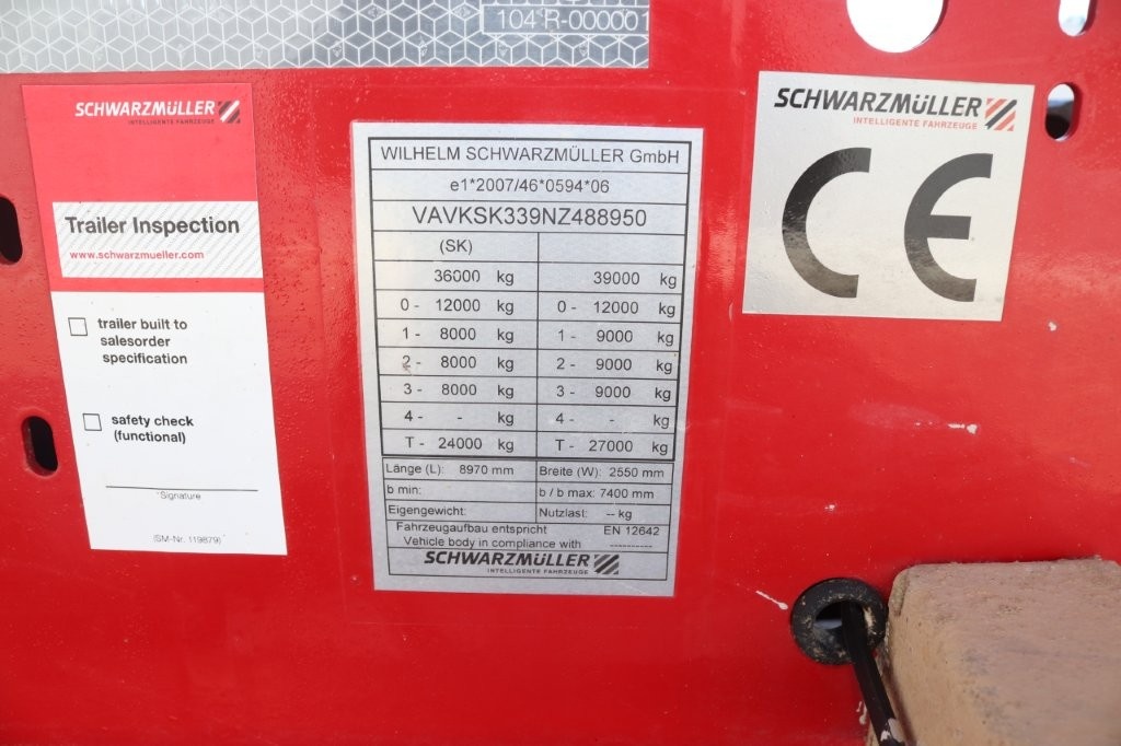 SCHWARZMULLER Hardox 27m3 - 7