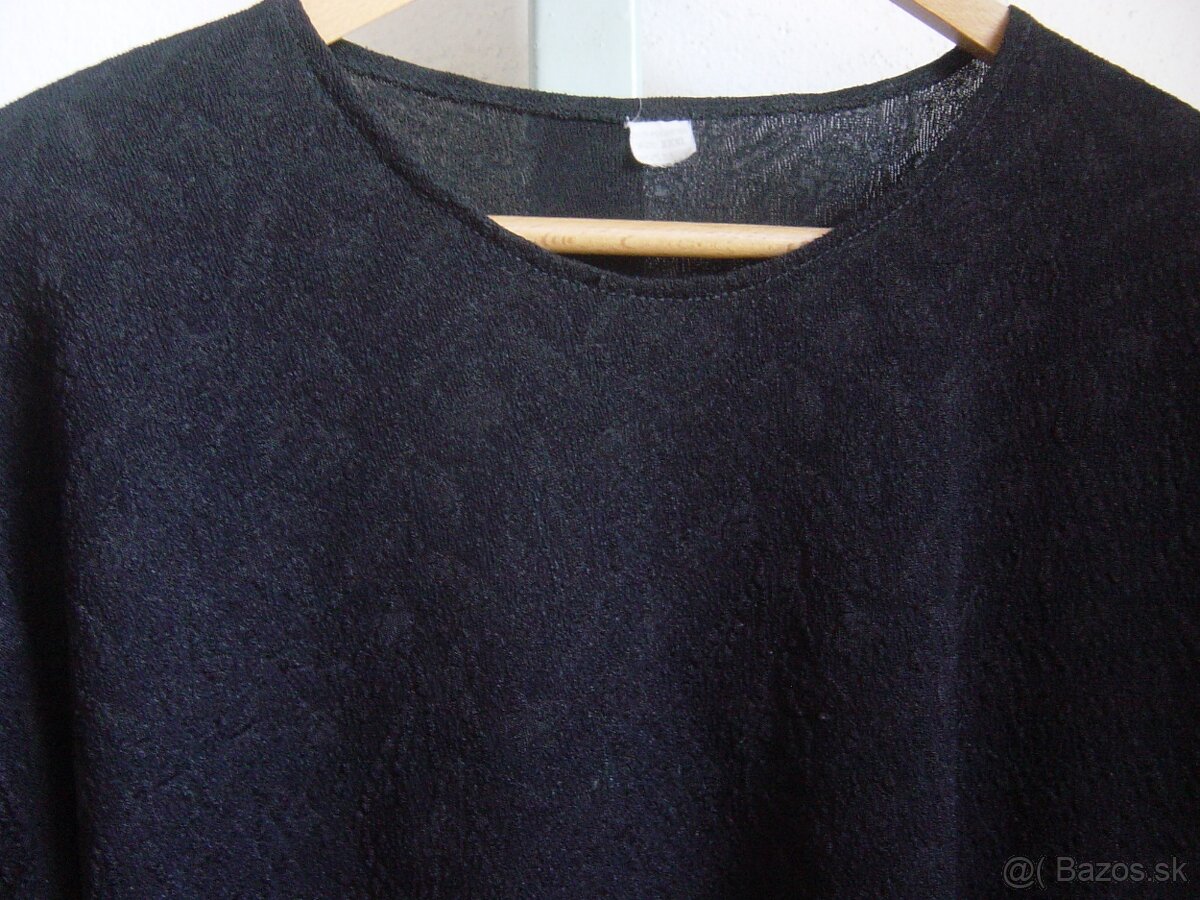 tunika modry šifon - 7