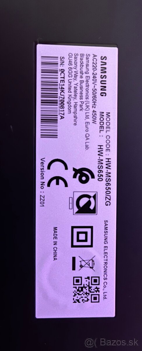 Soundbar Samsung HW MS650 - 7