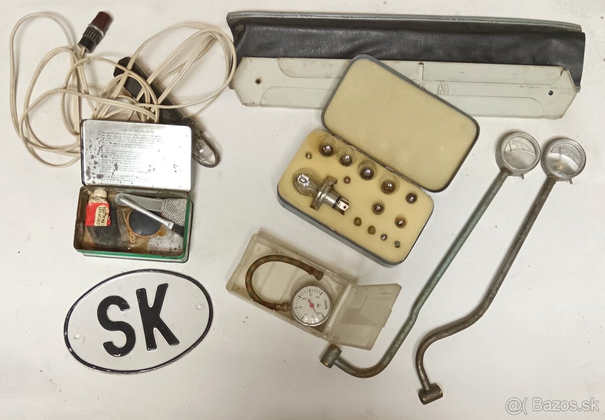 Olejničky, výbava k autoveteránom - 7