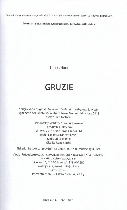 Gruzínsko - český turistický sprievodca Bradt - 7