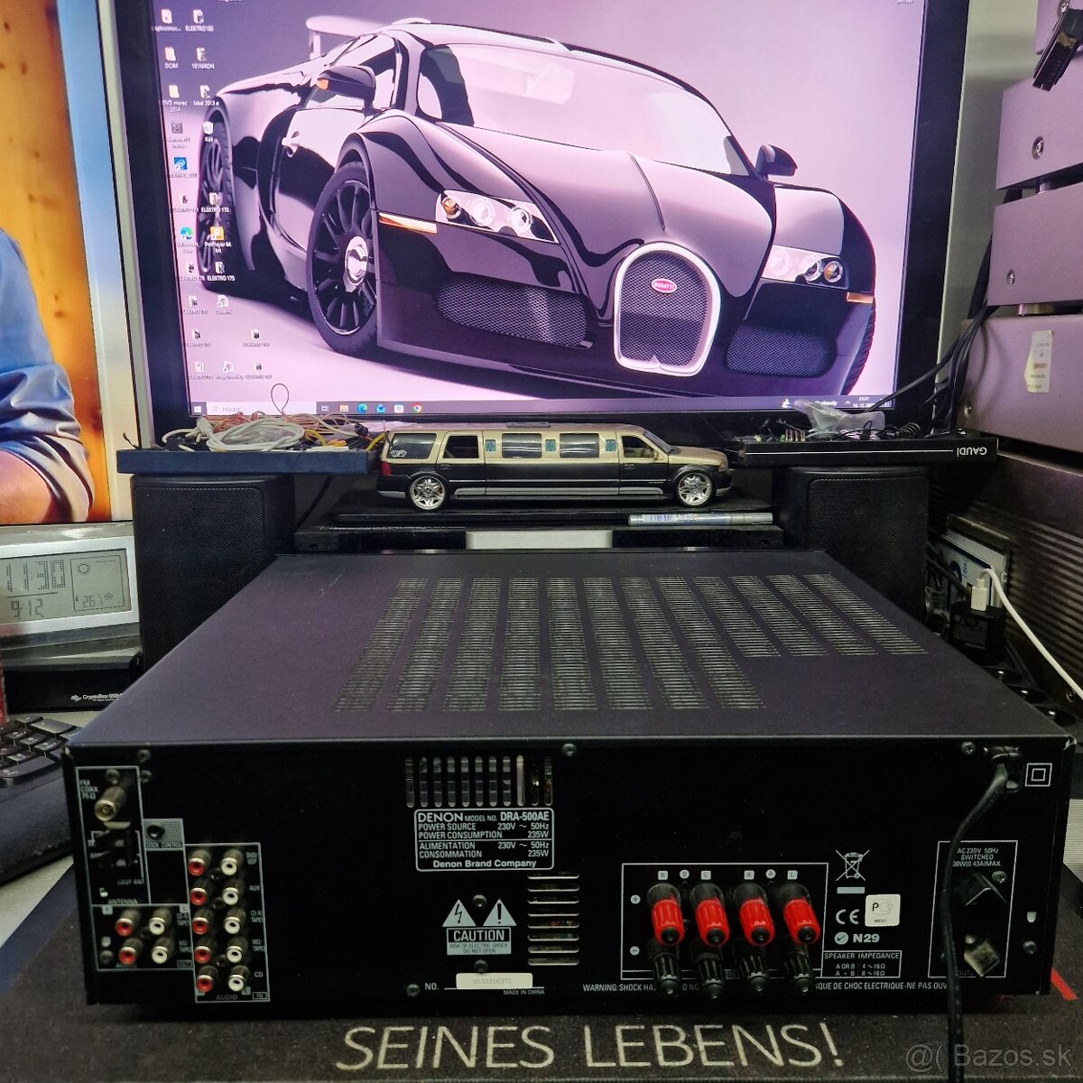 DENON DRA-500AE...FM/AM stereo receiver... - 7