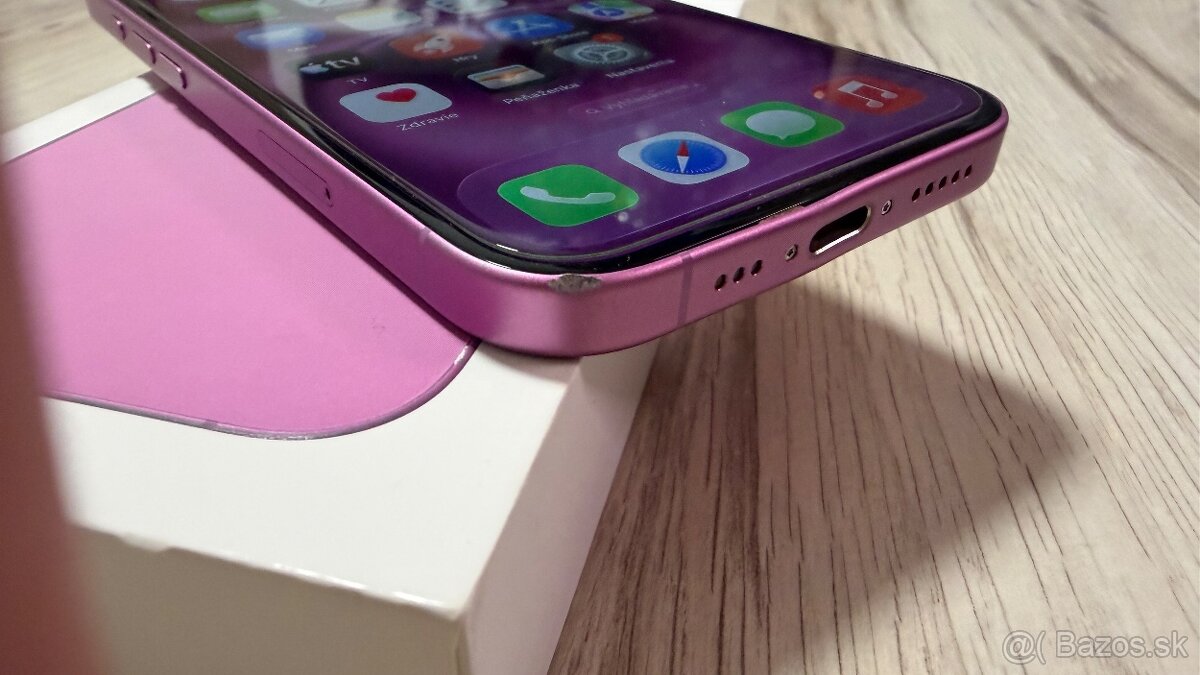 Vymenim iPhone 16 Pink 256gb (ruzovej farby) bateria 91% - 7
