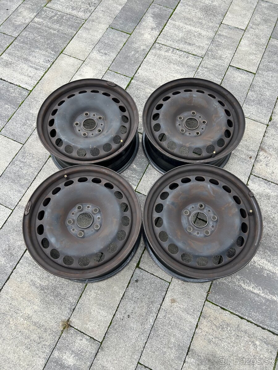 Plechové disky 16” aj s puklicami - 7