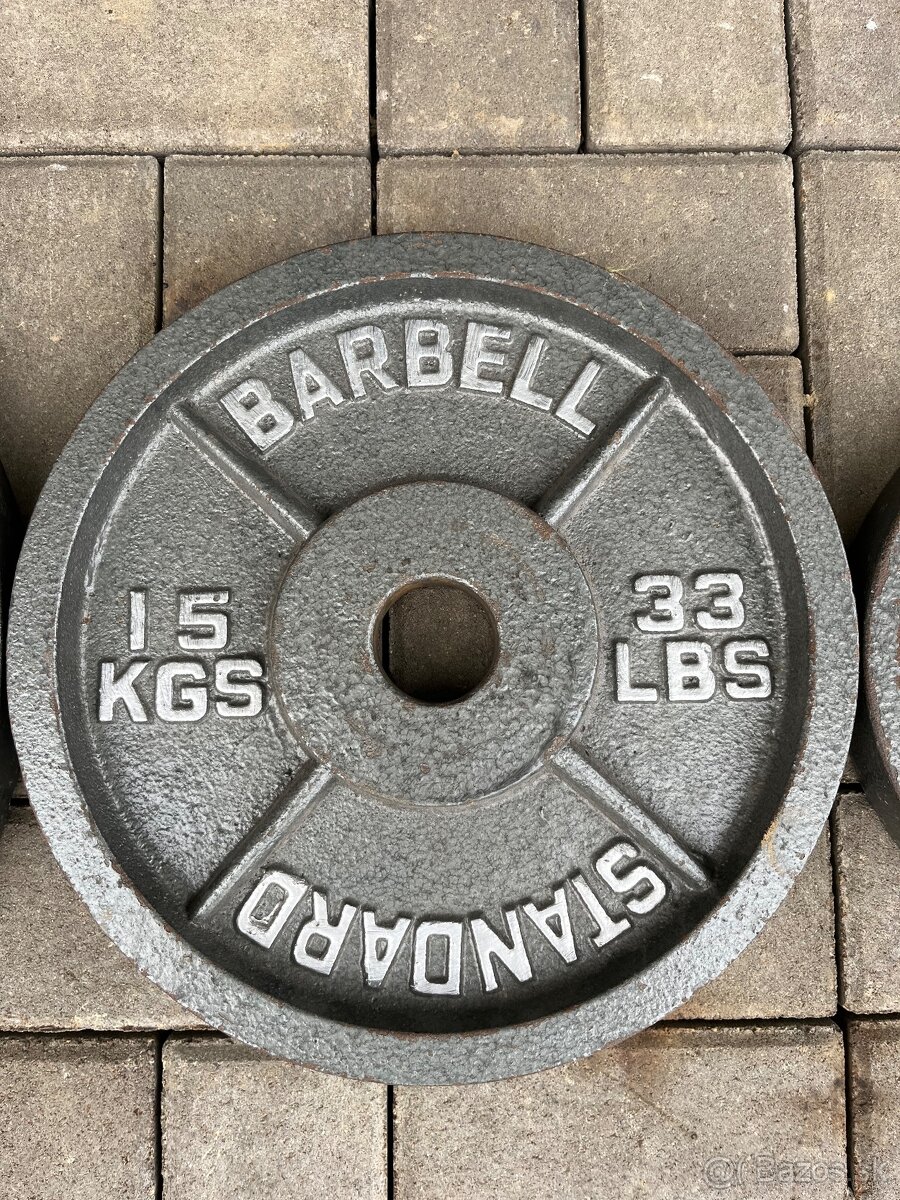 ‼️✅Olympijske kotuce/ Barbell Standard - 7