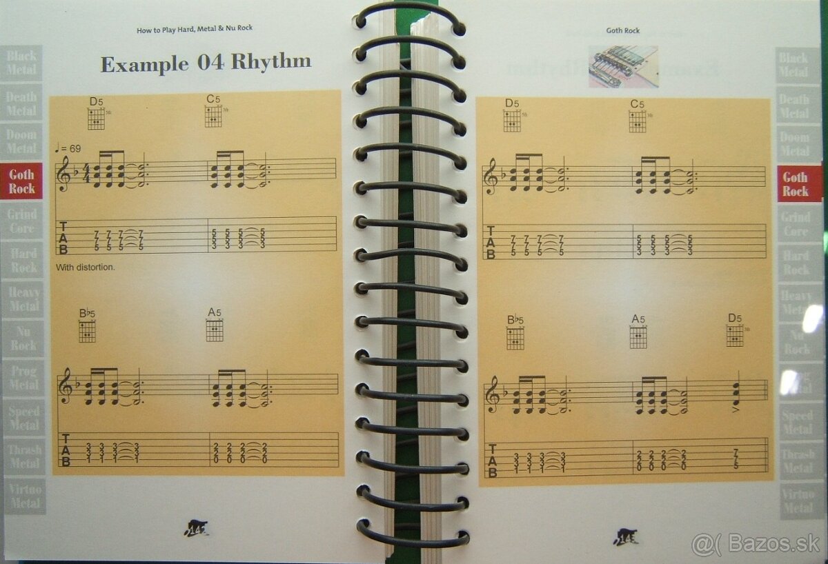 príručka hry na elektrickú gitaru - ladička na el. gitaru - 7