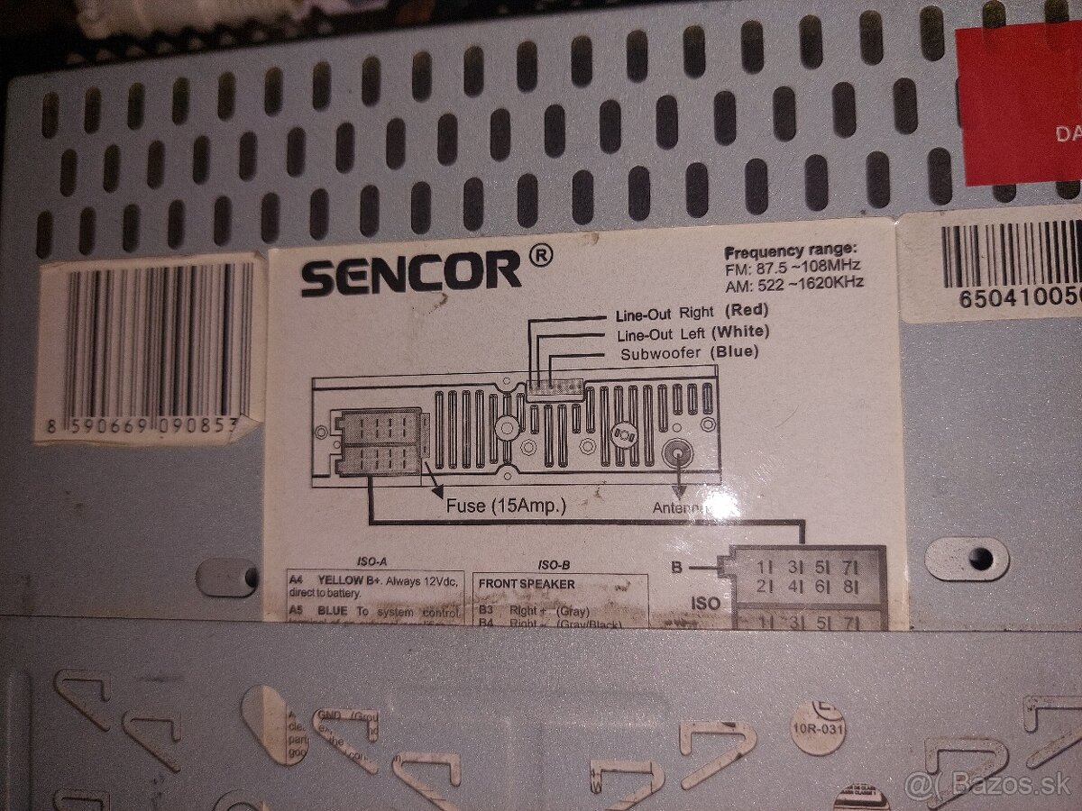 🔊🚗 Predám kvalitné auto reproduktory SONY XS-F1326SE - 7