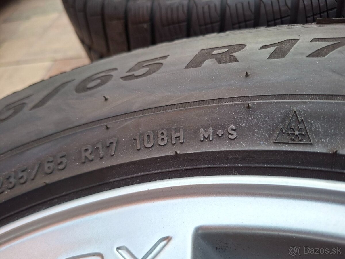 Predám hlinikové disky org.Volvo XC 60-R17 - 7