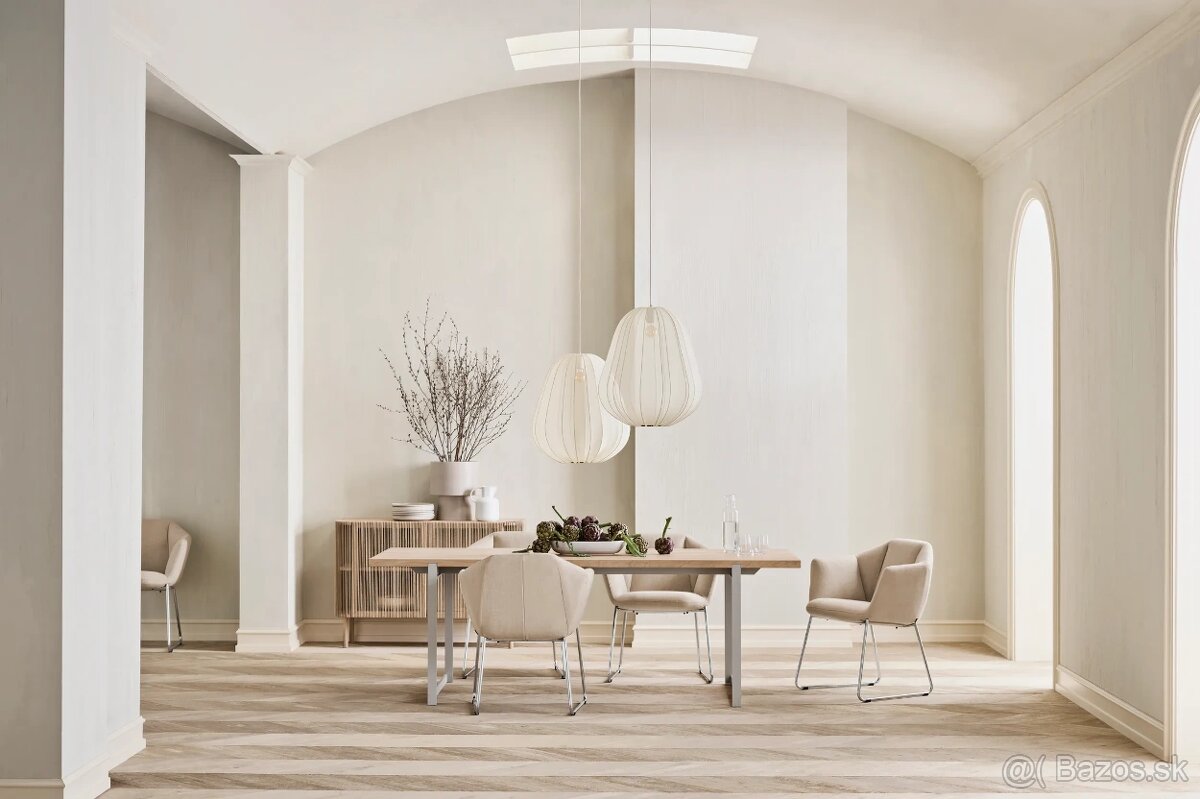 Zavesne svietidlo Bolia "hruska", siva - 7