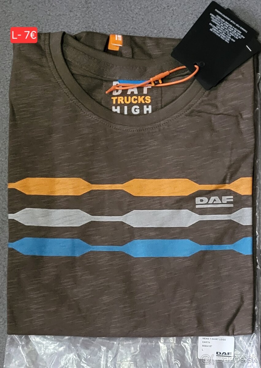 Predám tričká Nové DAF spolu 200eur - 7