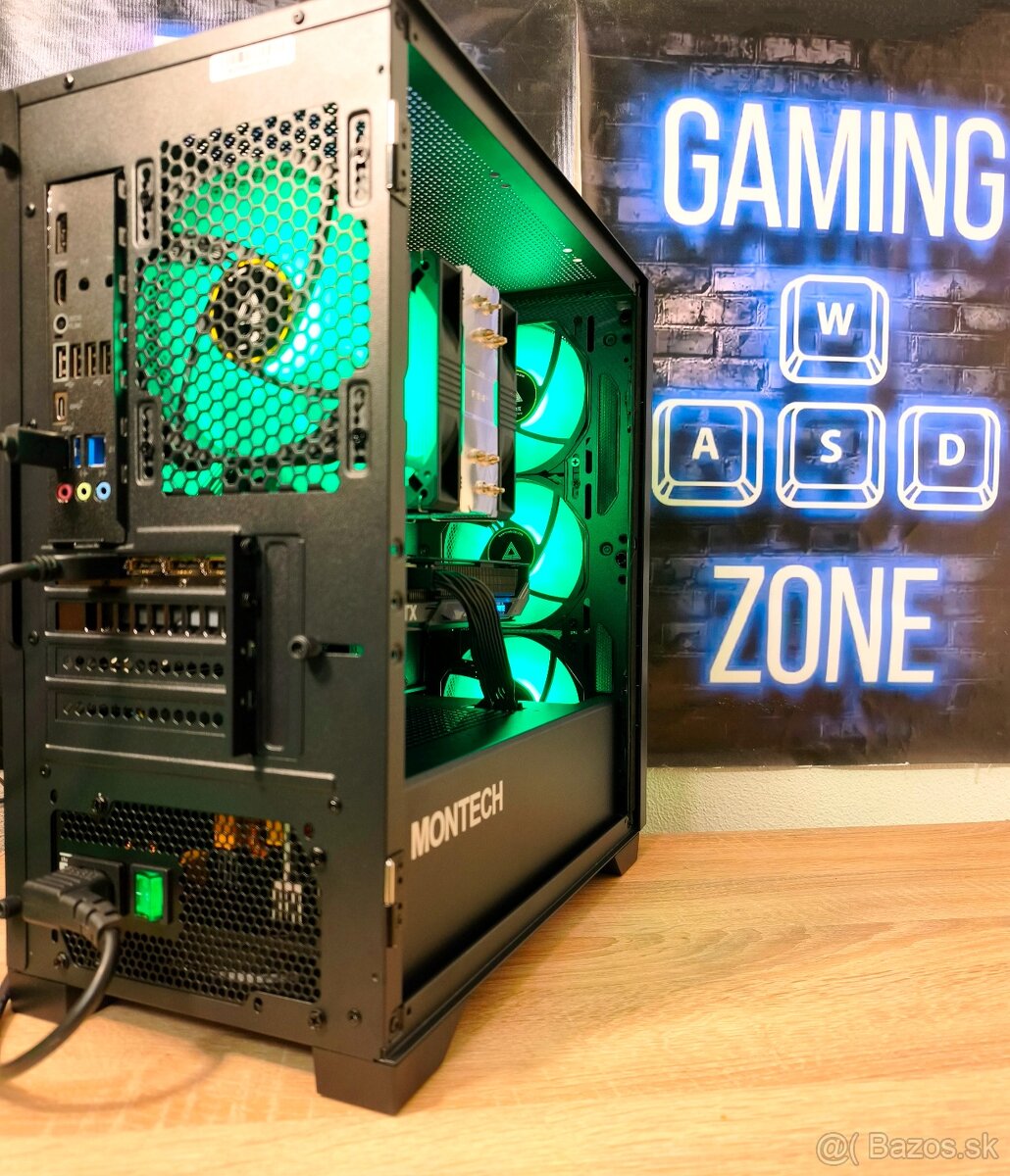 R5 7600/RTX 5060 Ti 16GB/32 GB RAM/NVMe SSD+HDD 2TB/Záruky - 7