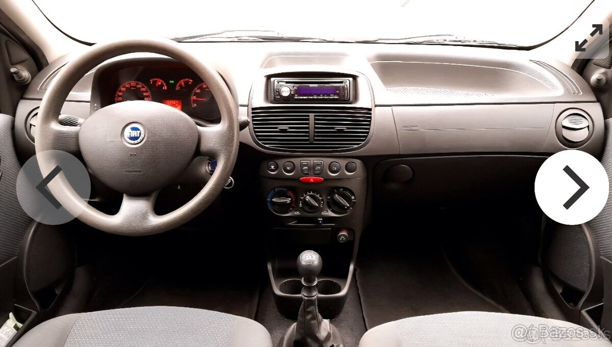 Fiat Punto 1.2 Benzín 44 kw rok výroby 2005. - 7