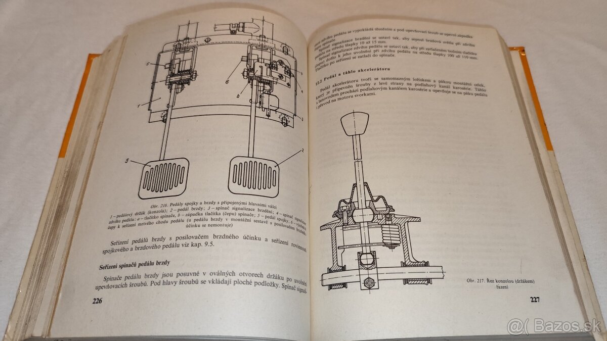 Škoda 105 / 120 užovka - opravy a údržbu manuál veterán Š120 - 7