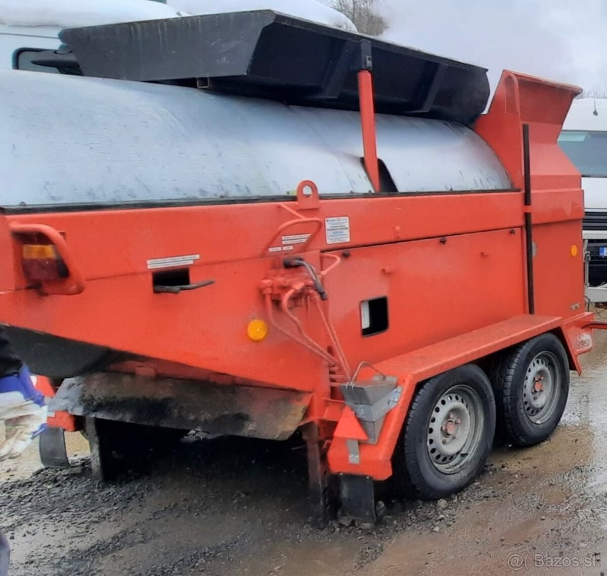 Mobilný recyklátor asfaltu Bagela BA7000 F - 7