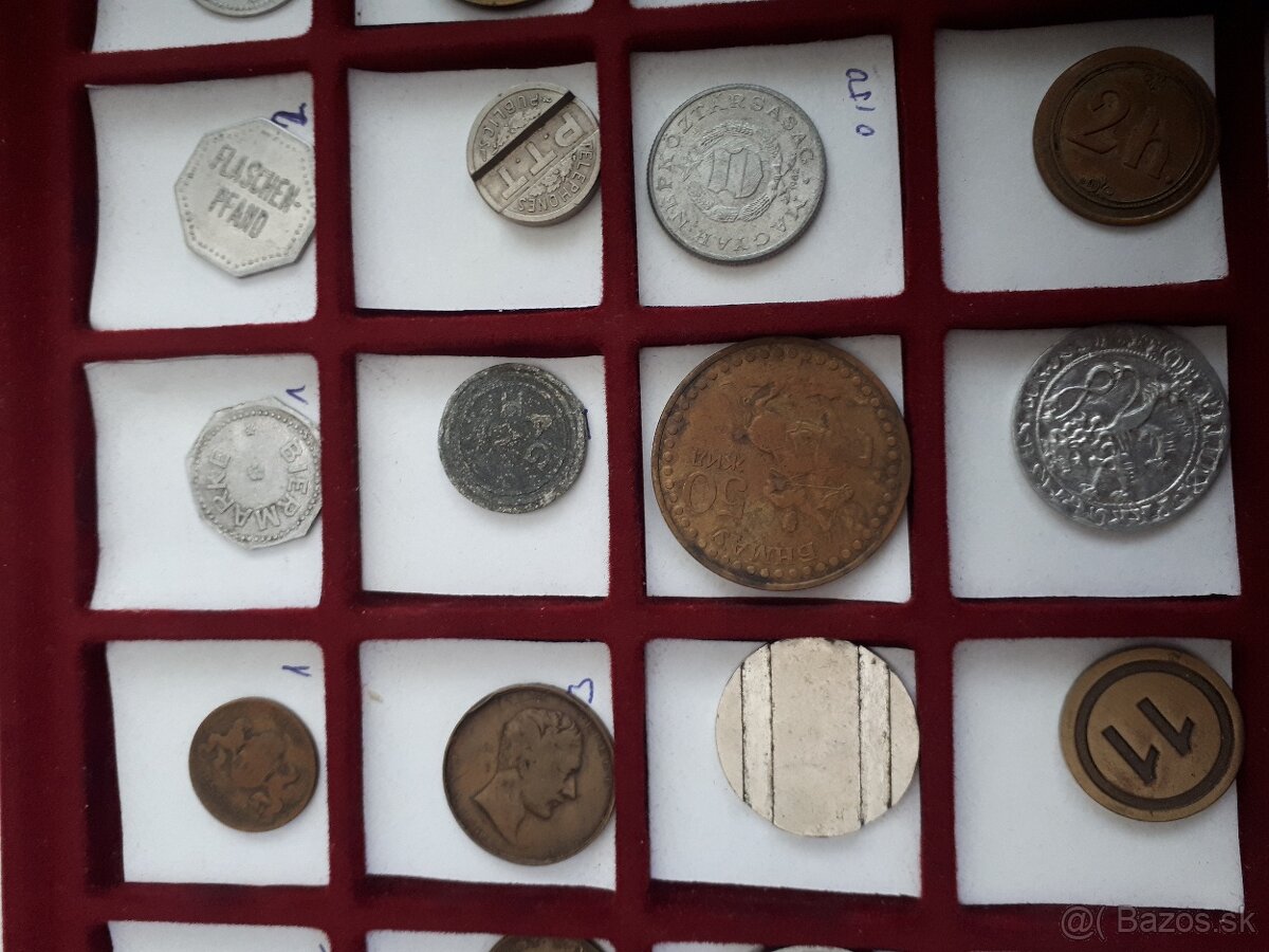 Žetóny učelove známky - 7