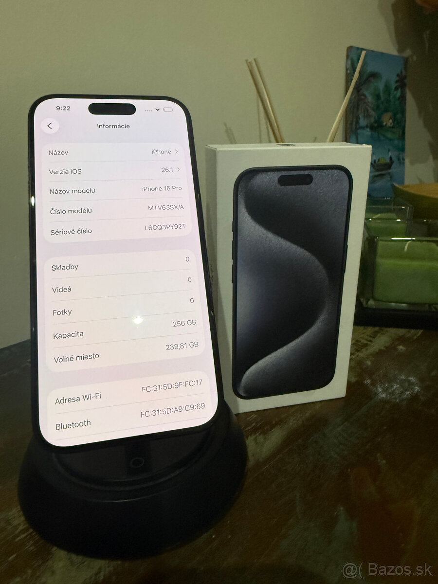 📱 iPhone 15 Pro 256GB – Natural Titanium (Prémiový stav) ✨ - 7