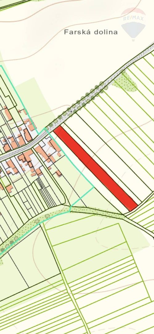 Predaj pozemok 3636 m2 obec Dežerice - 7