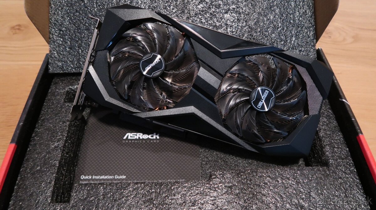 Predám GPU AMD Radeon RX 6600 XT AsRock Challenger - 7