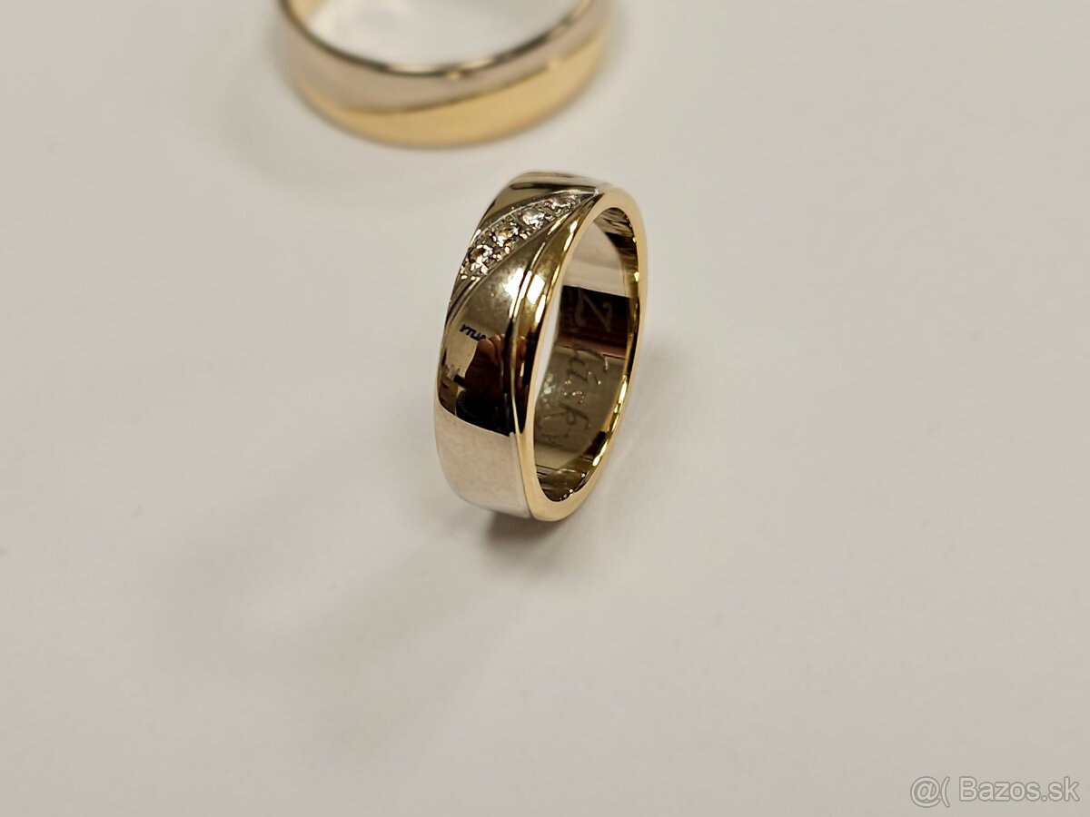 Predám zlaté obrúčky (585) zo 14 karátového zlata. - 7