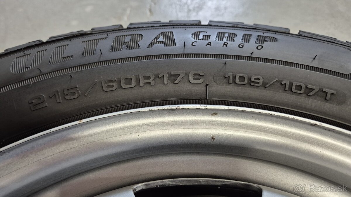 Plechové disky 5x120 r17 ET56 VW T6,T5,Multivan,Transporter - 7