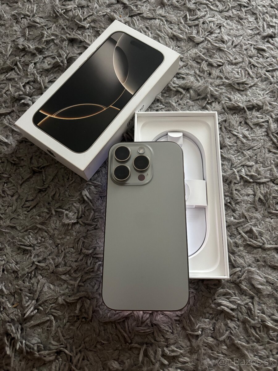 Apple iPhone 16 Pro 128gb Natural Titanium - 7