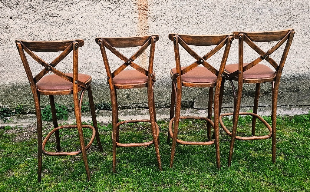 barové stoličky Ton 4ks - 7