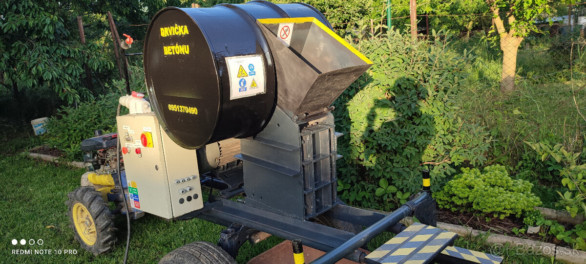 Drvič drvička betónu tehly škridly obkladov - 7