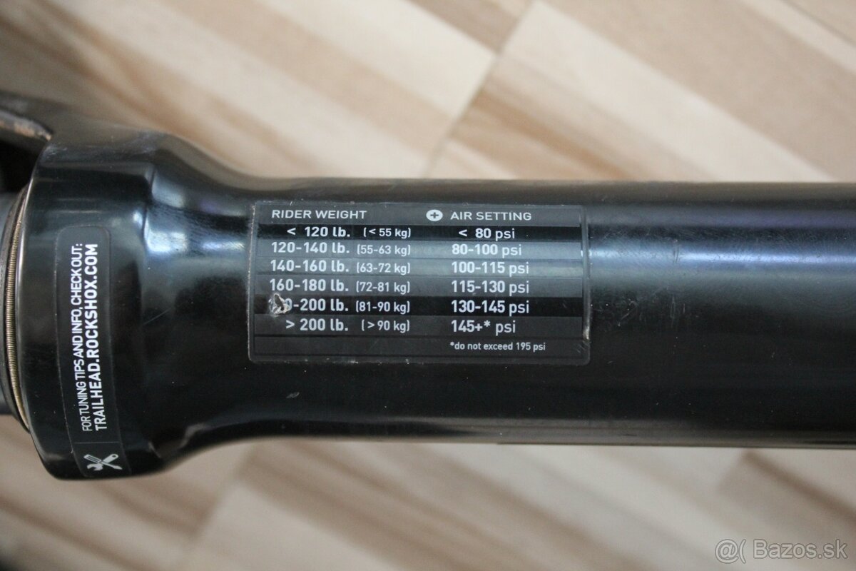 vzduchová vidla ROCKSHOX 35 - 7