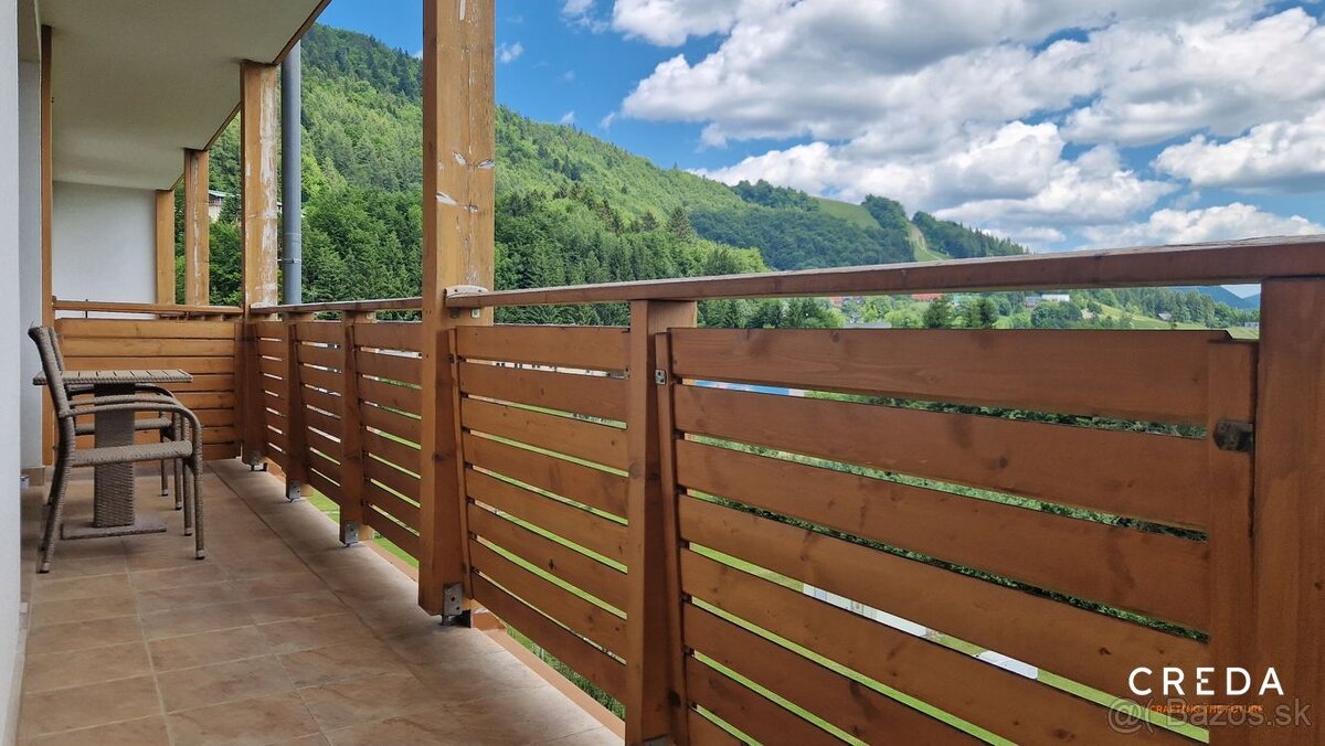 CREDA | predaj 2-izbový apartmán s garážou, Donovaly - 7